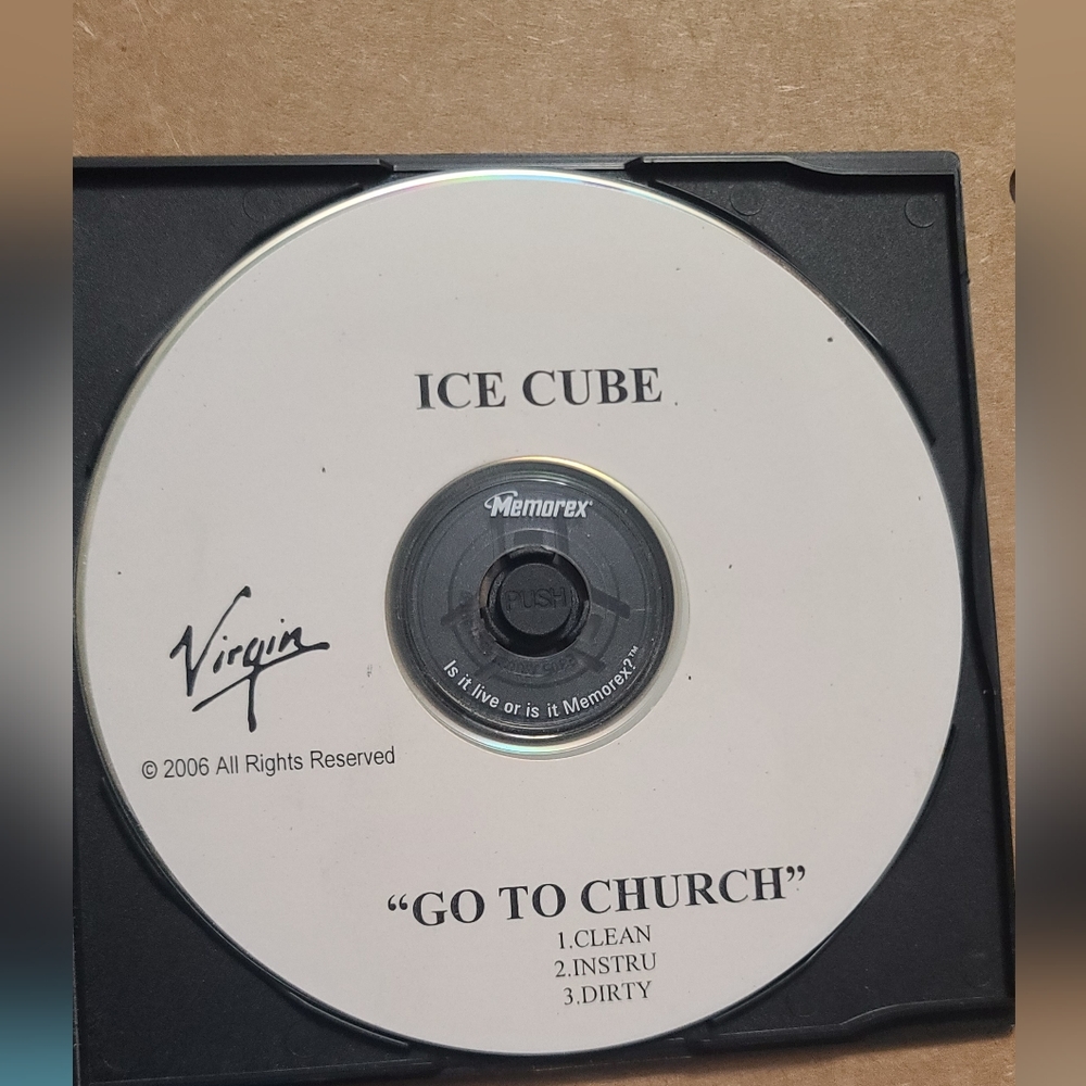 Ice Cube  Go to Church CD   I have not played this cd. As is
